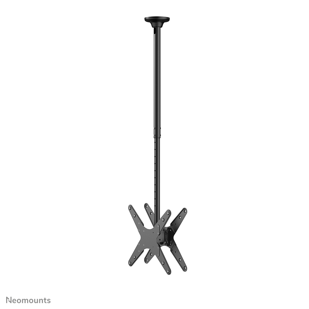 Neomounts FPMA-C340DBLACK Support de plafond pour écran de 32-75" - h106-156 cm